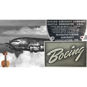 Логотип "Боенг" образца 1940года "Boeing"