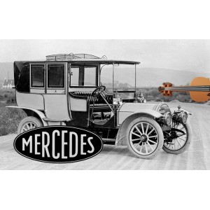 Логотип "Мерседес" (MERCEDES) образца 1902-1909годов