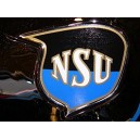 Логотип "НСУ" (NSU) для мотоциклов 1930-40х годов