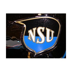 Логотип "НСУ" (NSU) для мотоциклов 1930-40х годов