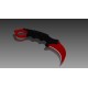 CS_GO Karambit Crimson Web Factory New нож из игры